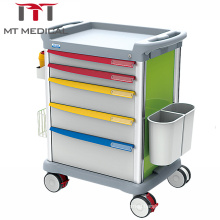 ABS Emergency Trolleys Equipment ABS Stainless Steel Bucket 20L Clinic Hospital Medical Trolley